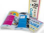 заказать печать 10 000 каталогов «Евро», книжная ориентация, 20 страниц